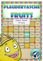 Vorschau - Unterrichtsreihen - Plaudertasche - fruits - Früchte - Englisch - Deutsch - Gesprächsanlässe schaffen - Deckblatt