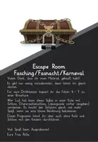Vorschau - Arbeitsblätter - Escape Room : Kopfrechnen Fasching 3. Klasse - Seite 1