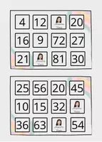 anteprima - Giochi - La tombola delle tabelline - Pagina 1