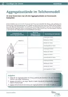 Vorschau - Arbeitsblätter - Aggregatzustände im Teilchenmodell - am Beispiel der Kerze - Seite 2