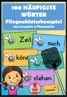 Vorschau - Stationenlernen - Fliegenklatschenspiel 100 häufigste Wörter - Deckblatt