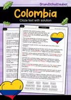 Vorschau - Arbeitsblätter - Colombia - 3 for 2 savings package - Material package (English) - Seite 1
