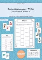 Vorschau - Arbeitsblätter - Rechenspaziergang - Winter: 1. Klasse (ZR20 - Addition - ohne ZÜ) - Deckblatt