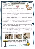 Vorschau - Arbeitsblätter - Wunder und die Evangelisten ; Lückentext zu Wundern mit Lösungen (Klasse 5/6/7) - Deckblatt