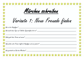 Vorschau - Arbeitsblätter - 5 Satz Märchen - verschiedene Varianten - Seite 2