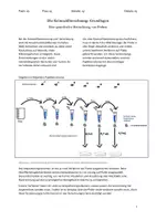 Vorschau - Arbeitsblätter - Keimzahl: Grundlagen, Pipettierschema, Berechnung, Übung, - Deckblatt