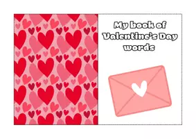 anteprima - Materiale per pittura e bricolage - Libretto di san valentino in inglese - Pagina 1