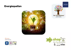 Vorschau - Stationenlernen - Montessori Bildkarten: Energiequellen - Seite 1