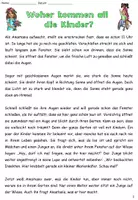 Vorschau - Text - 6-seitiger Lesetext "Woher kommen all die Kinder?" Was machen die Kinder im Frühling? DaZ / DaF / Deutsch - Seite 1