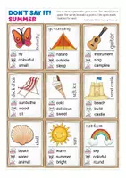 anteprima - Materiale interattivo - summer English game gioco inglese - Pagina 1