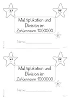 Vorschau - Unterrichtsreihen - Multiplikation und Division im Zahlenraum Million - Seite 2