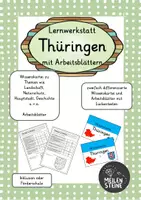 Vorschau - Unterrichtsreihen - LernwerkstattThüringen mit Arbeitsblättern - Deckblatt