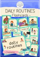 Vorschau - Bildkarten - Flashcards: Daily Routines/My Day - Deckblatt