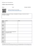 Vorschau - Lehrpläne/Lehrermaterial - Blanko-Stoffplan (Stoffverteilungsplan Baden-Württemberg 2019/20) - Seite 1