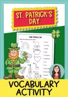 Vorschau - Arbeitsblätter - Saint Patrick's Day vocabulary activity (Englisch) - Deckblatt