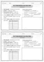 Vorschau - Arbeitsblätter - BOHRsches Atommodell - Deckblatt