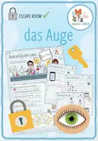 Vorschau - Arbeitsblätter - PAKET #2 - 6x Biologie Escape Rooms (#7-12) - Seite 1