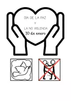 Vista previa - Refuerzo / NEE / Materiales de apoyo - DÍA DE LA PAZ Y LA NO VIOLENCIA - Portada