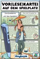 Vorschau - Arbeitsblätter - AnybookPro Material: VorLesekartei Spielplatz - Deckblatt