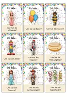Vorschau - Spiele - Fasching / Karneval | Lesespiel: Ich habe... Wer hat...? | Grundschule - Seite 2