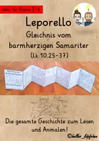 Vorschau - Stundenentwürfe - Barmherziger Samariter Religion Grundschule LEPORELLO - Deckblatt