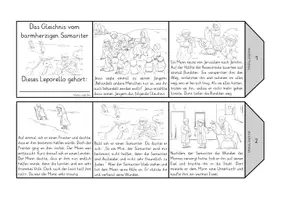 Vorschau - Stundenentwürfe - Barmherziger Samariter Religion Grundschule LEPORELLO - Seite 1