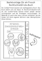 Vorschau - Unterrichtsreihen - Fresch - Bastelvorlage und Arbeitsblätter - Seite 1