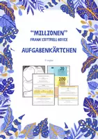 Vorschau - Stationenlernen - Kreative Aufgaben zum Buch "Millionen" von Frank Cottrell Boyce - Deckblatt