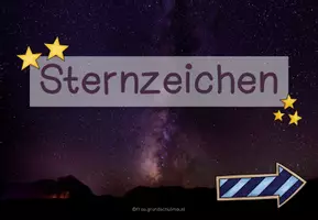Vorschau - Arbeitsblätter - Interaktive PDF Sternzeichen Sternbilder + Arbeitsblatt - Seite 3