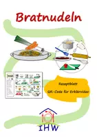 Vorschau - Arbeitsblätter - Bratnudeln - Sketchrezept mit Erklärvideo - Deckblatt