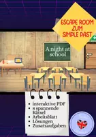 Vorschau - Arbeitsblätter - Escape Rooms - BUNDLE - Seite 1