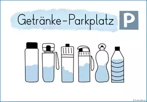 Vorschau - Bildkarten - Getränke-, Rollbrett- & Reifenparkplatz - Seite 1