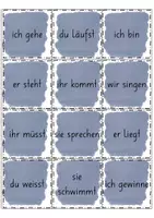 Vorschau - Spiele - Merk es dir! Präteritum Material für die Freiarbeit - Seite 2