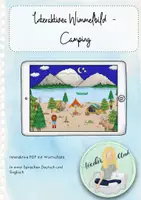 Vorschau - Interaktives Material - Wimmelbild interaktiv - Camping - Deckblatt