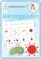 Vorschau - Spiele - Mikroorganismen - Zuordnungsaktivität - Deckblatt