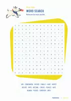 Aperçu - Feuilles d'exercices - Frankenstein Wordsearch - Page 2