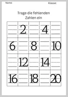 Vorschau - Arbeitsblätter - Mathematik 1. Klasse - Zehnerüberschreitung - Seite 2