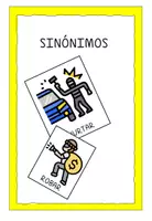 Vista previa - Hojas de trabajo - LOS SINÓNIMOS - Portada