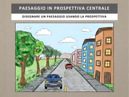 anteprima - Programmi scolastici / Materiali per docenti - ARTE: Paesaggio in prospettiva centrale - Pagina 1
