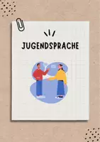 Vorschau - Arbeitsblätter - Jugendsprache - Deckblatt