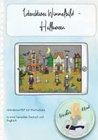 Vorschau - Interaktives Material - Wimmelbild interaktiv - Halloween - Deckblatt