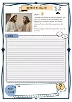 Vorschau - Arbeitsblätter - Verrat und Verhaftung Jesu Passion und Auferstehung ; Jesus Christus mit Lösung (Klasse 5/6/7/8) - Seite 2