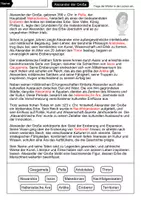 Vorschau - Arbeitsblätter - Alexander der Große Lückentext - Berühmte Persönlichkeiten - Seite 2