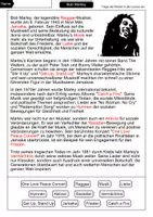 Vorschau - Arbeitsblätter - Bob Marley Lückentext - Berühmte Persönlichkeiten - Seite 2