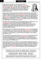 Vorschau - Arbeitsblätter - Isaac Newton Lückentext - Berühmte Persönlichkeiten - Seite 2