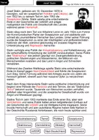 Vorschau - Arbeitsblätter - Josef Stalin Lückentext - Berühmte Persönlichkeiten - Seite 2