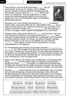 Vorschau - Arbeitsblätter - Pablo Picasso - 3 für 2 Sparpaket - Materialpaket - Seite 2