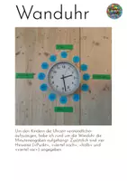 Vorschau - Anderer Materialtyp - Uhr für an die Wand - Deckblatt
