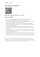 Vorschau - Arbeitsblätter - Informatik: Wem gehört das Internet & Bedeutung der Unterseekabel – Gruppenpuzzle mit Rollenspiel (Klasse 9–10) Digitale Infrastruktur verstehen | Kritisches Denken stärken | Rollenperspektiven analysieren - Seite 1