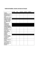 Vorschau - Klassenarbeiten - Lernen durch Lehren: présenter une chanson francophone - Deckblatt